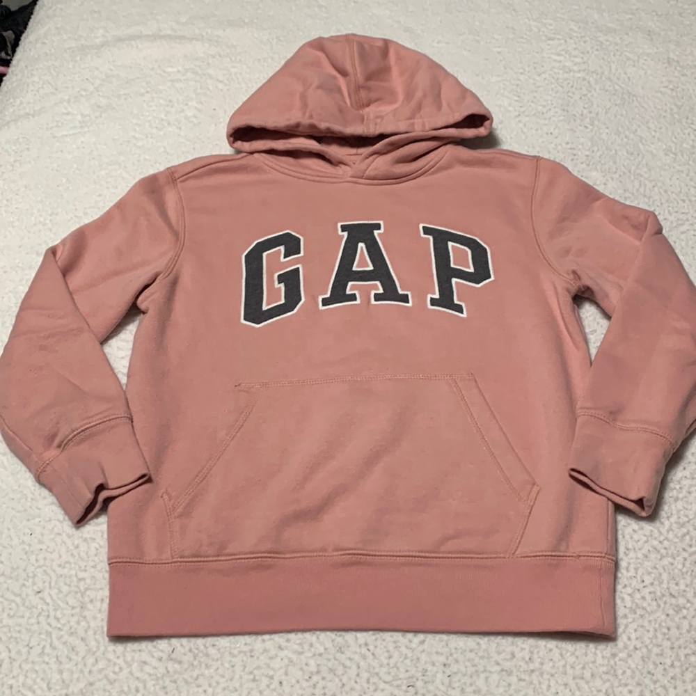 Gap Kids Girls Rose Colored Hoodie, EUC, Size Medium